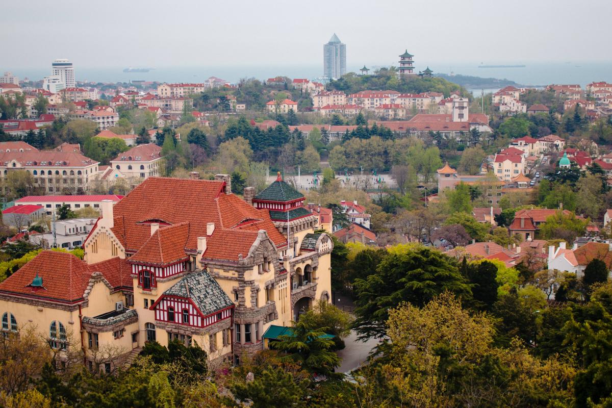 信号山公园远眺
